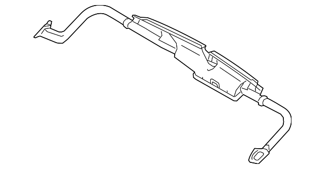 7832A083 Деталь DEFROSTER NOZZLE