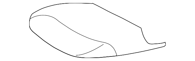 QZ391AZAA Деталь CUSHION COVER, LEFT