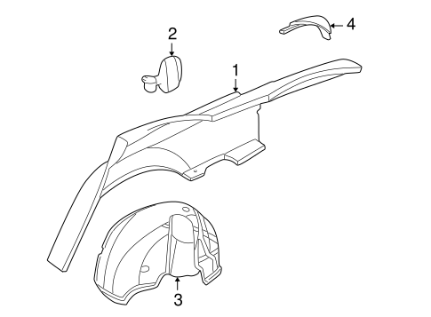 Concorde QUARTER PANEL & COMPONENTS