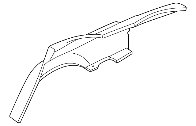 4575439AH Деталь QUARTER PANEL, LEFT