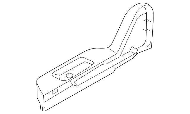 6977A890XA Деталь SIDE COVER, RIGHT