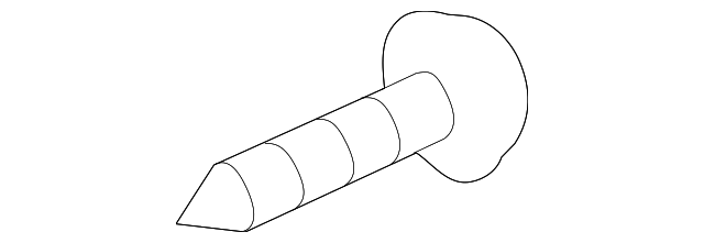6979A363 Деталь REAR COVER SCREW, LEFT