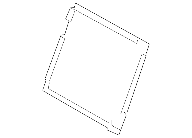 89416-2V000 Деталь SEAT BACK PANEL, RIGHT