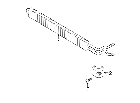 X5 POWER STEERING OIL COOLER