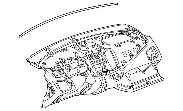 23367075 Деталь INSTRUMENT PANEL