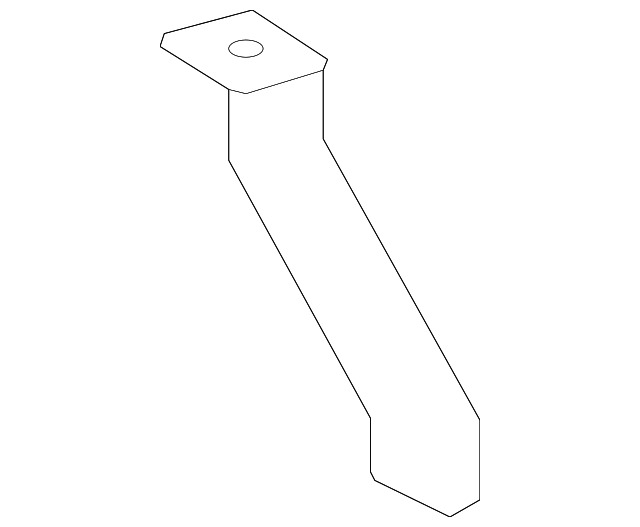 20836009 Деталь INSTRUMENT PANEL BRACKET, LEFT
