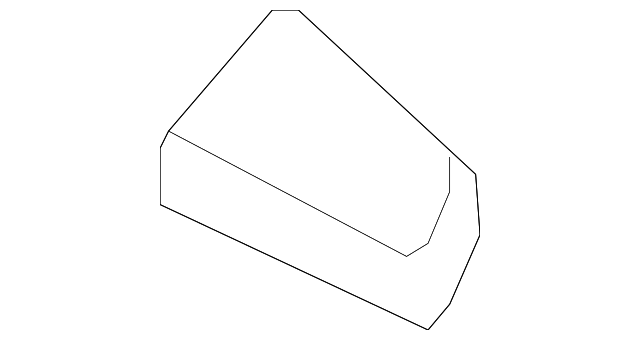 20844580 Деталь INSTRUMENT PANEL HOLE COVER, LEFT