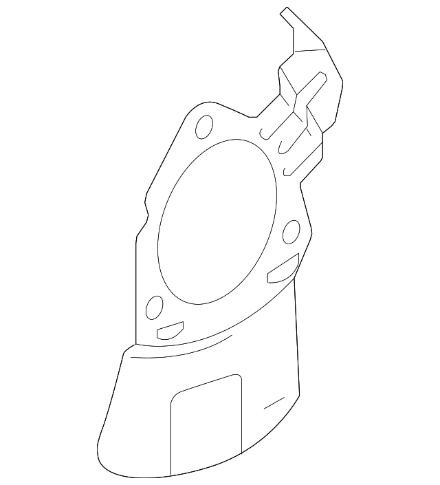 18047195 Деталь SPLASH SHIELD, RIGHT