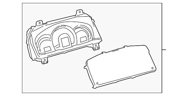 83800-0X650 Деталь CLUSTER ASSY