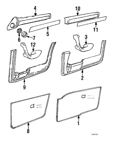 735i INTERIOR TRIM