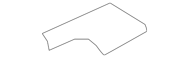 54-34-2-758-085 Деталь REAR COVER, LEFT