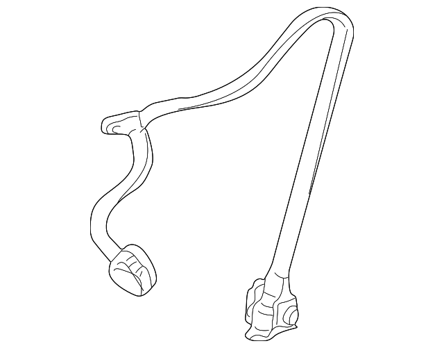 88894421 Деталь BELT & RETRACTOR, LEFT