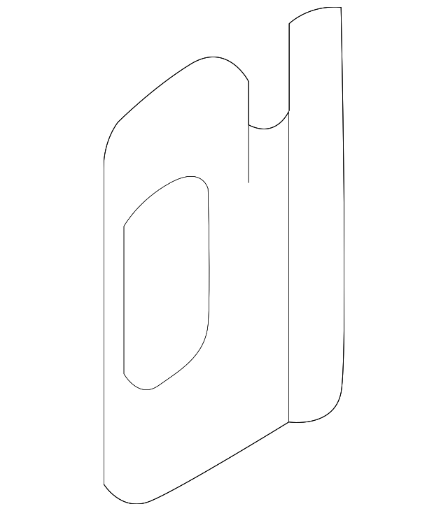 76226-5AA0A Деталь PILLAR REINF REINF PLATE, RIGHT