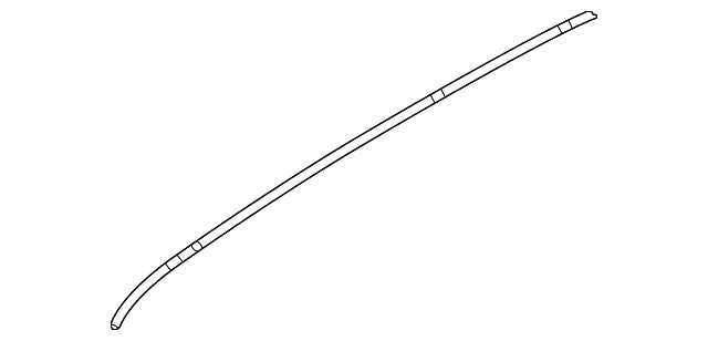 51-13-7-250-391 Деталь ROOF MOLDING, LEFT