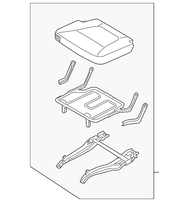89100-1U550SAM Деталь CUSHION ASSY, LEFT