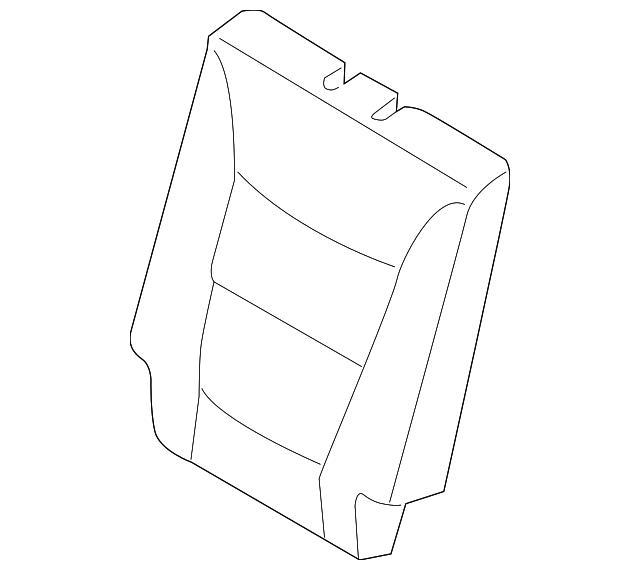 89370-1U510SAM Деталь SEAT BACK COVER, LEFT