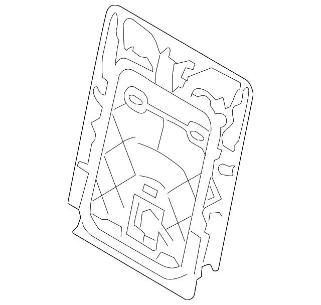89310-1U510 Деталь SEAT BACK FRAME, LEFT