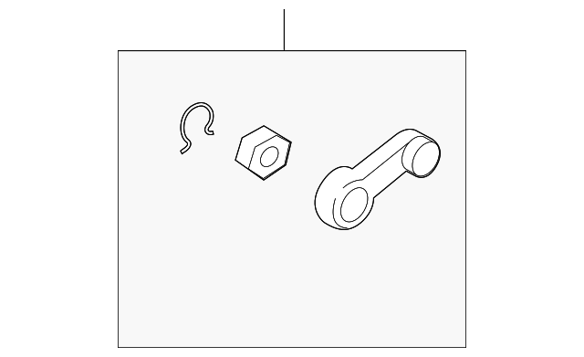 82630-1M000WK Деталь REGULATOR HANDLE, LEFT