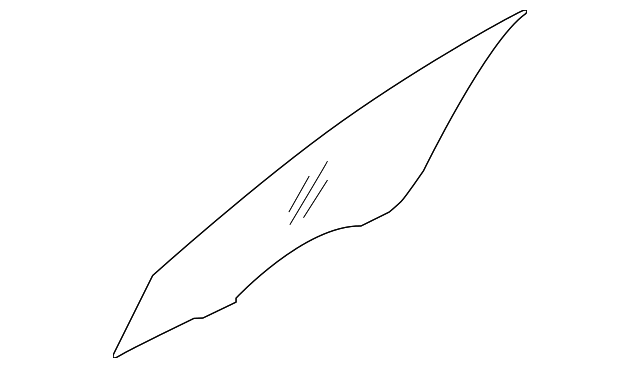 82421-1M010 DOOR GLASS, RIGHT