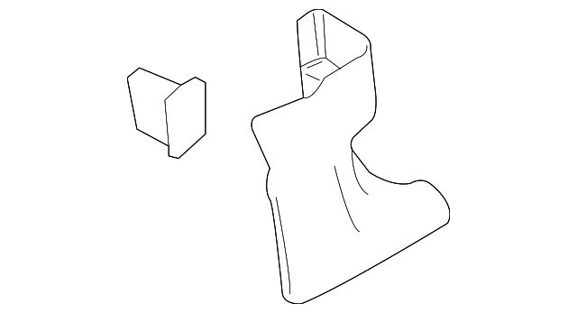 15252456 Деталь COWL SIDE PANEL, RIGHT