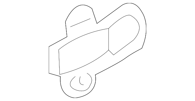 15027409 Деталь SEAT BELT GUIDE, RIGHT