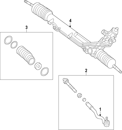 328i GT xDrive STEERING GEAR & LINKAGE 3