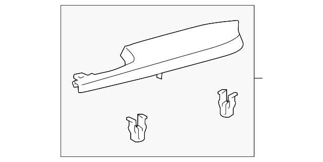 74260-06060-C1 Деталь ARMREST, LEFT