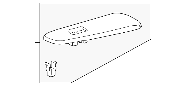 74271-06280-C1 Деталь SWITCH BEZEL, RIGHT