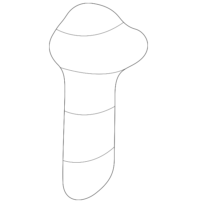 90080-11231 BRACKET BOLT, LEFT