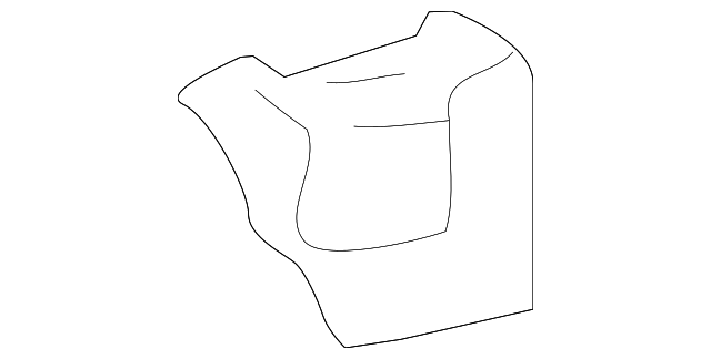 88813-39000-LK Деталь BELT & RETRACTOR LOWER COVER, RIGHT