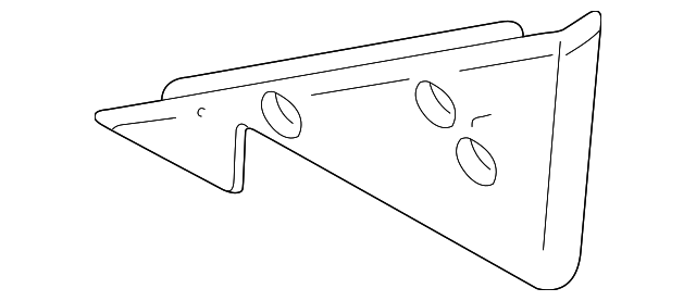 T00169111B Деталь CORNER TRIM, RIGHT