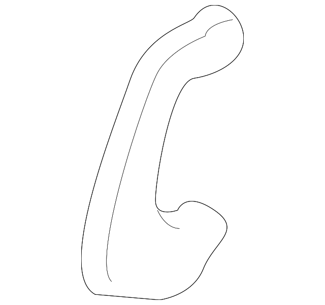 89935-C6300 Деталь BACK FRAME BRACKET, LEFT