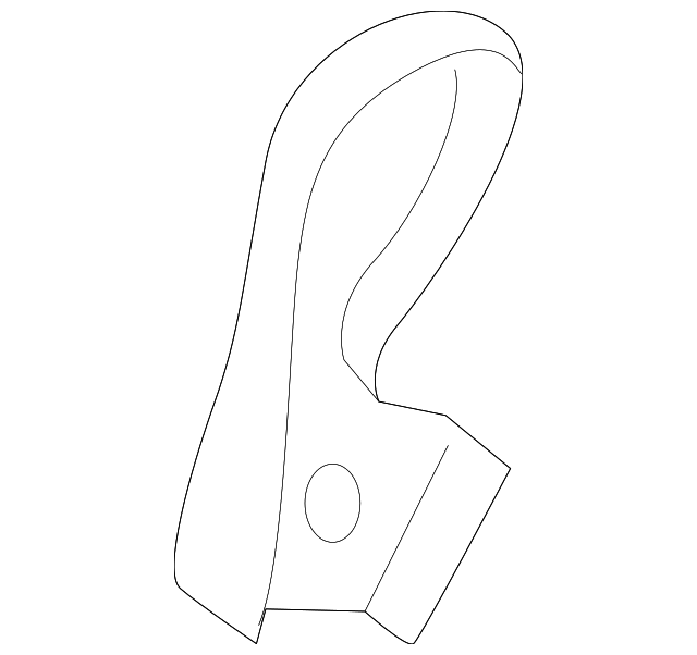 89138-C6000WK Деталь HINGE COVER, LEFT
