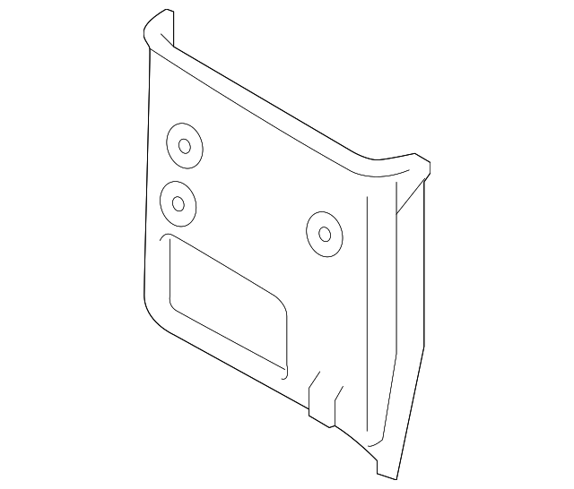 52207352415 Деталь LOWER COVER, LEFT