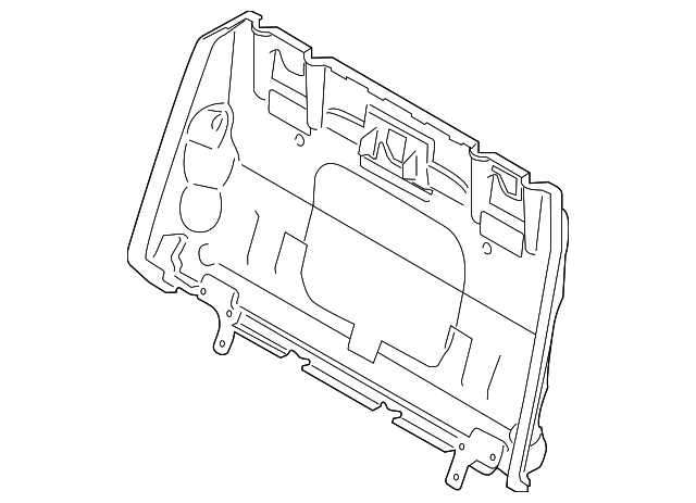 52207356996 Деталь SEAT BACK FRAME