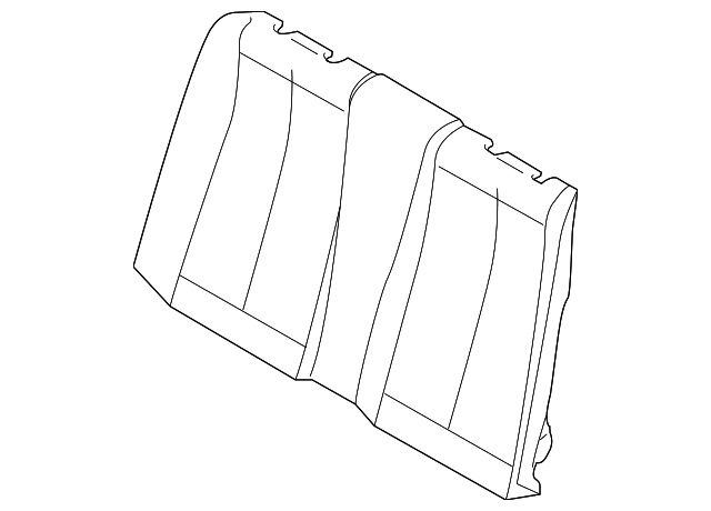 52207274553 Деталь SEAT BACK PAD