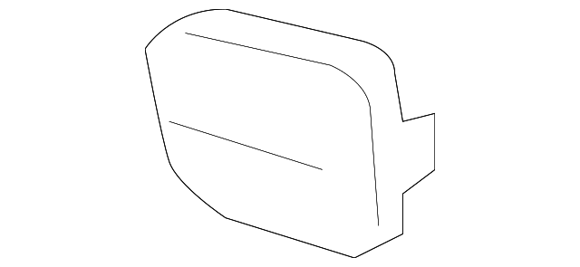 52128-0E902 HOLE COVER, LEFT