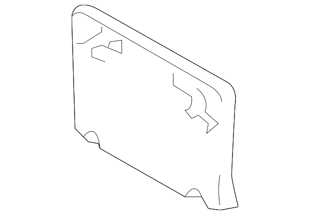 52114-0E020 LICENSE BRACKET