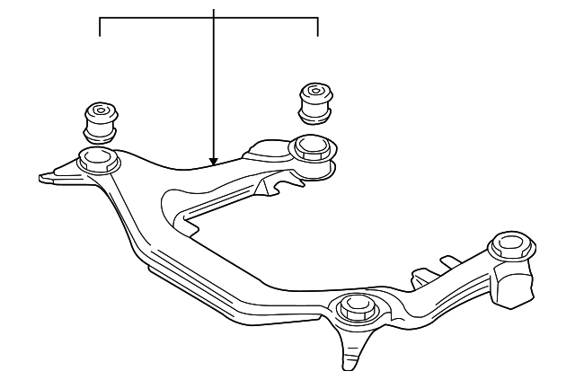 4Z7-399-313-F Деталь SUSP CROSSMEMBER