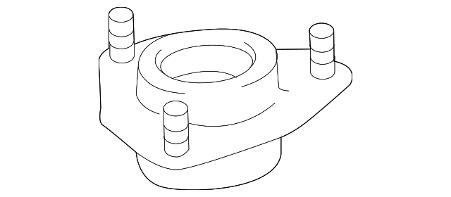 4060A417 STRUT MOUNT, LEFT