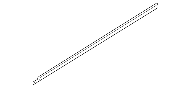 51-33-7-196-339 Деталь BELT MOLDING, LEFT