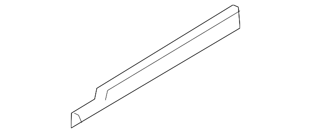 51-33-7-196-335 Деталь BELT MOLDING, LEFT