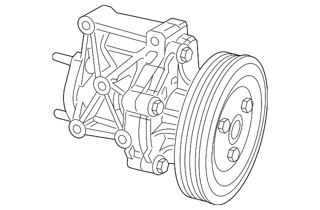 4884784AC Деталь WATER PUMP