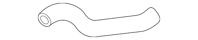 YC2Z-8286-AA Деталь LOWER HOSE