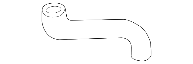 YC2Z-8260-AA Деталь UPPER HOSE