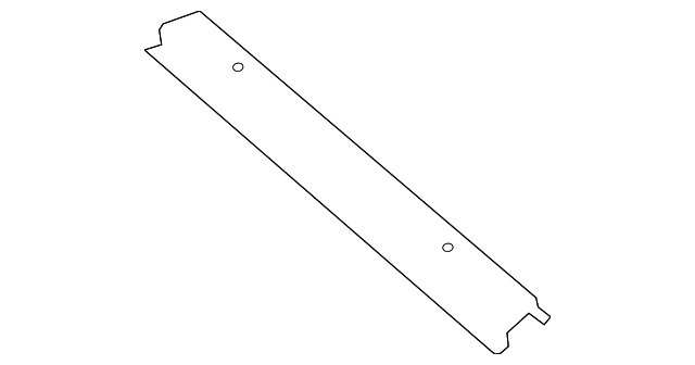 68070915AA Деталь FLOOR RAIL, LEFT