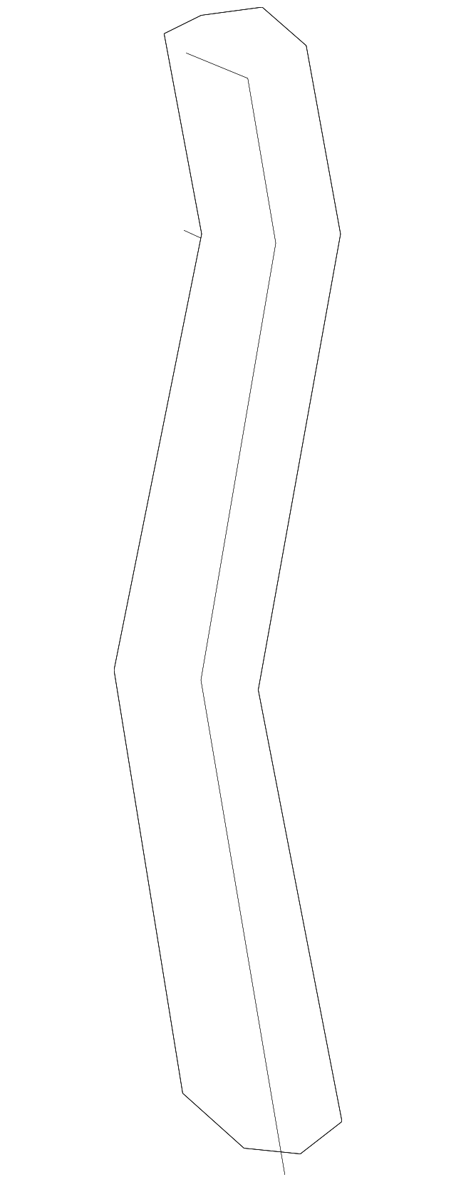 68071617AA Деталь REINF BEAM, LEFT