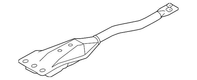 1163054G10 Деталь ENGINE C'MEMBER