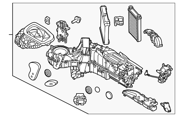 BC3Z-18456-E Деталь HEATER ASSY