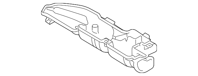 BC3Z-18490-E Деталь LOWER DUCT